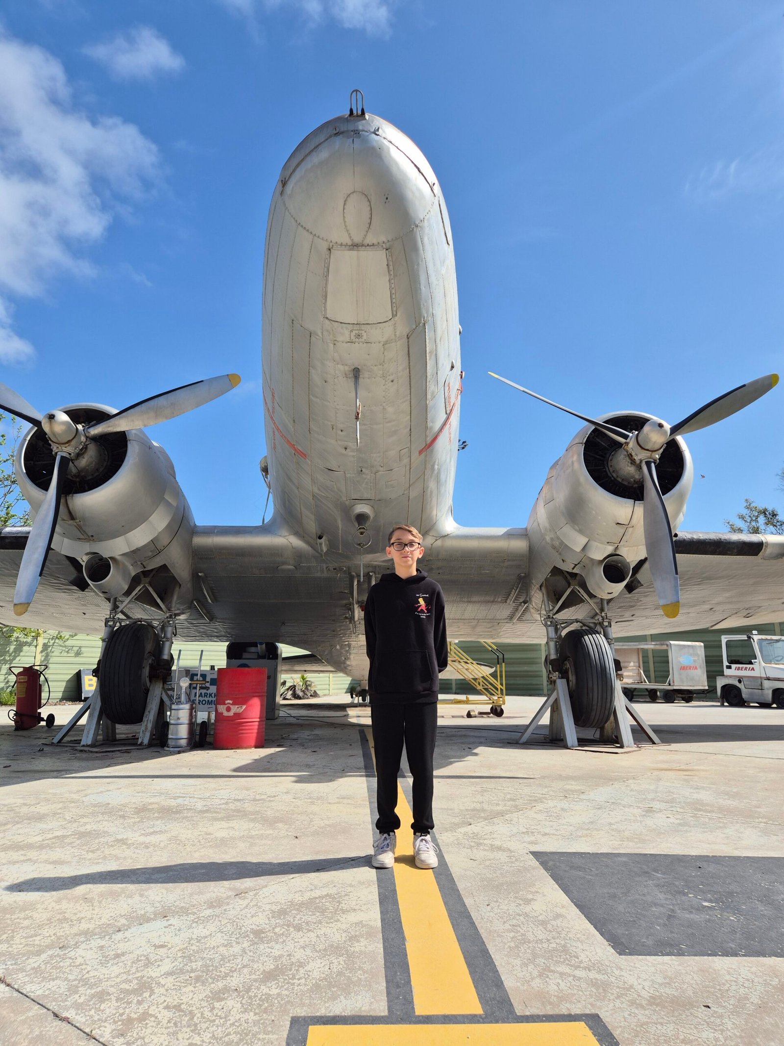 A free aviation museum by the airport in Malaga