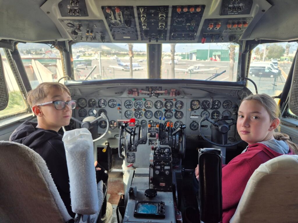 A free aviation museum by the airport in Malaga