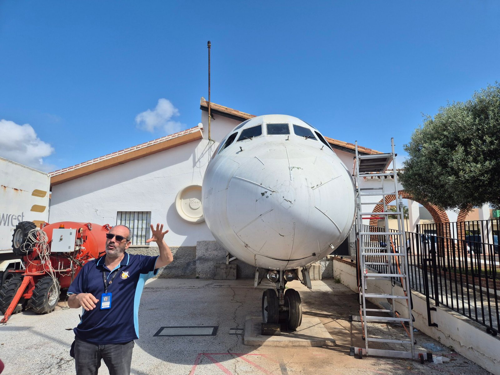 A free aviation museum by the airport in Malaga