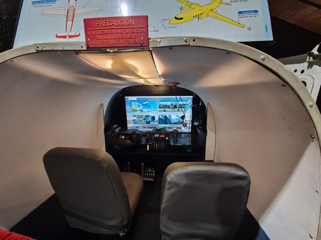 A free aviation museum by the airport in Malaga