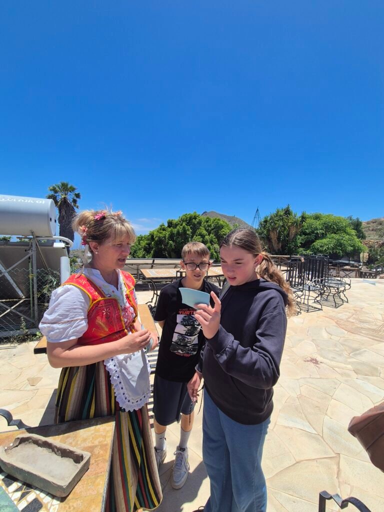 Mysterious undergrounds of Tenerife: interactive time-travel experience for the whole family