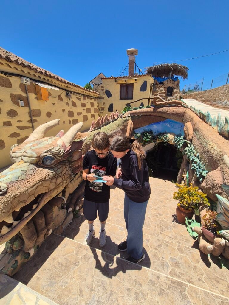 Mysterious undergrounds of Tenerife: interactive time-travel experience for the whole family