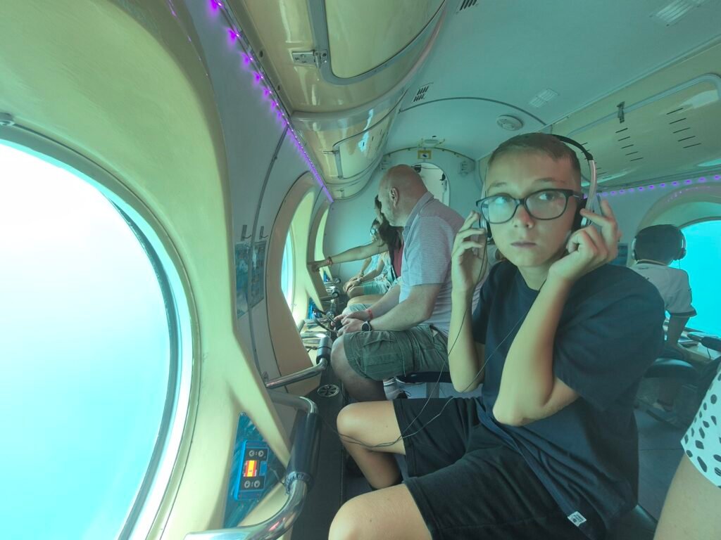 Tourist submarine in Tenerife