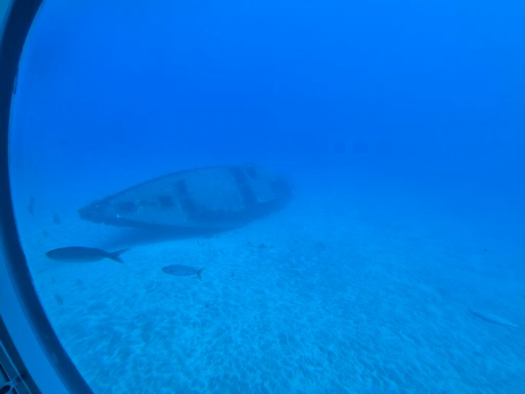 Submarine ride in Tenerife
