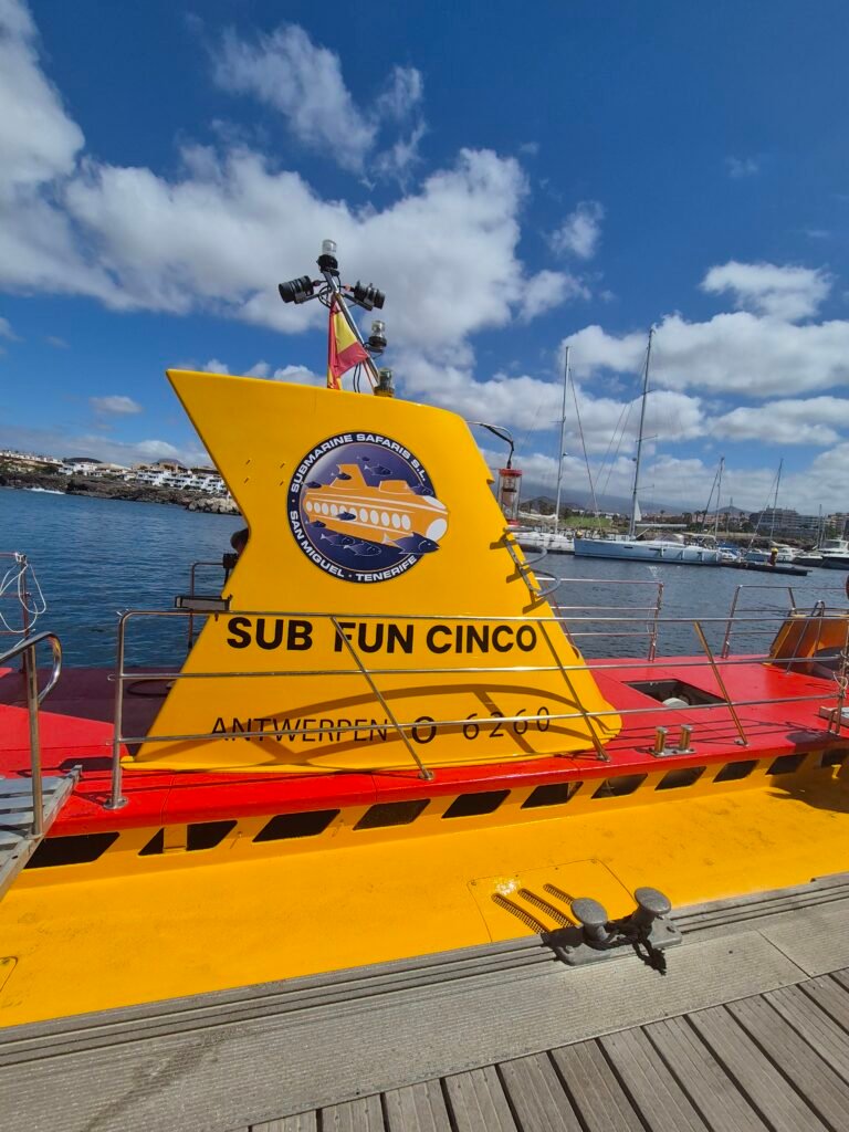 Submarine trip in Tenerife