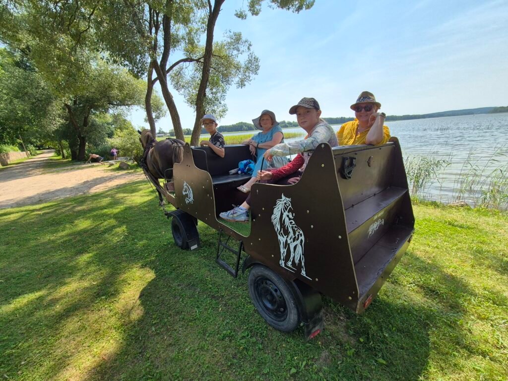 Unique tour in one of Lithuania’s most beautiful towns: Žasliai horses surprised our whole family