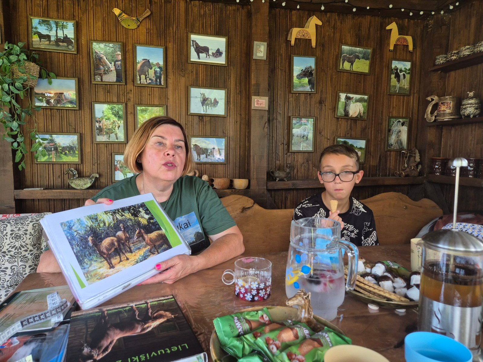 Horse-themed educational activity