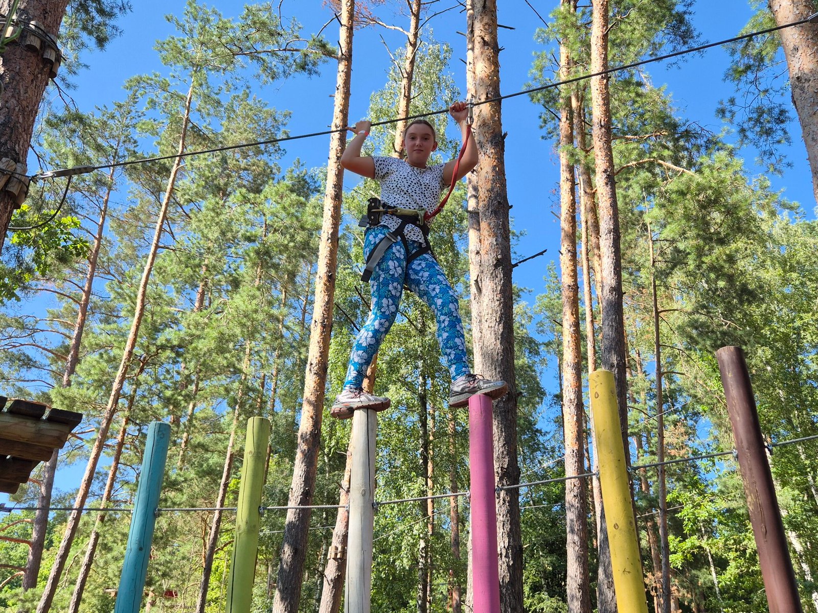Different Rope and Zipline Courses
