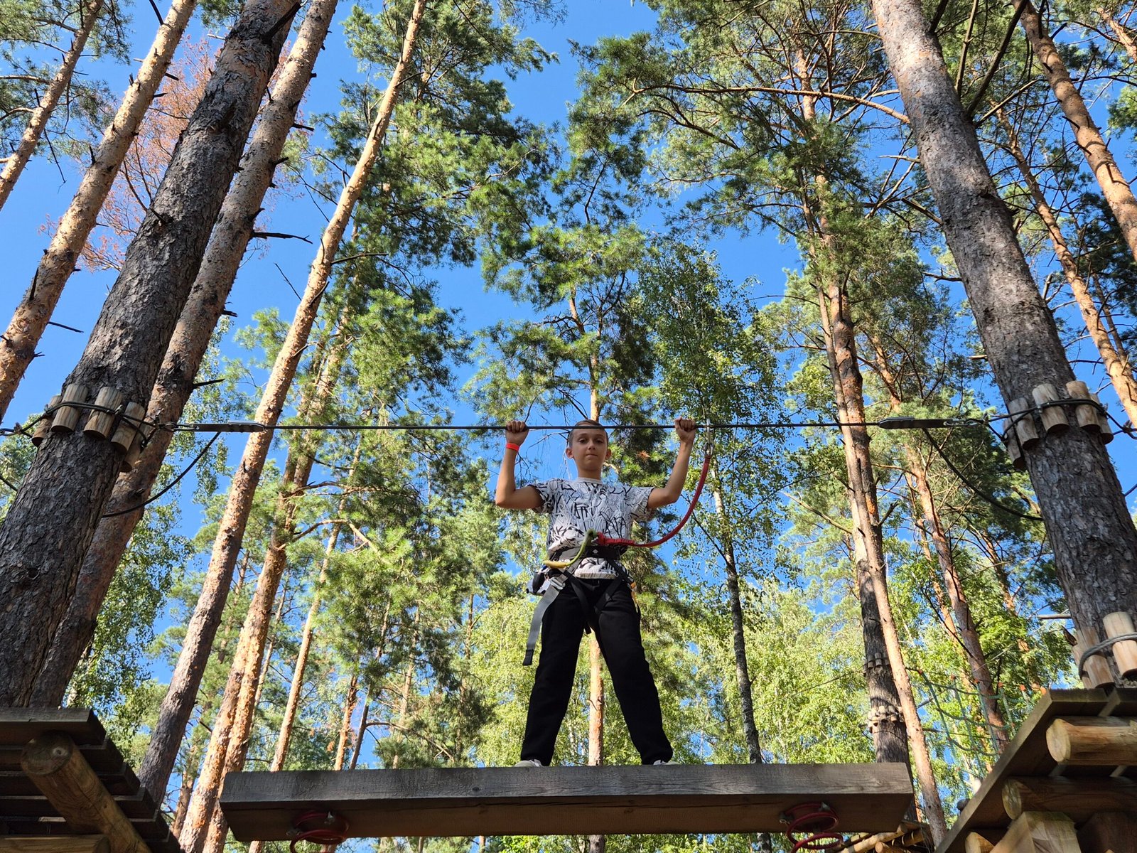 Different Rope and Zipline Courses
