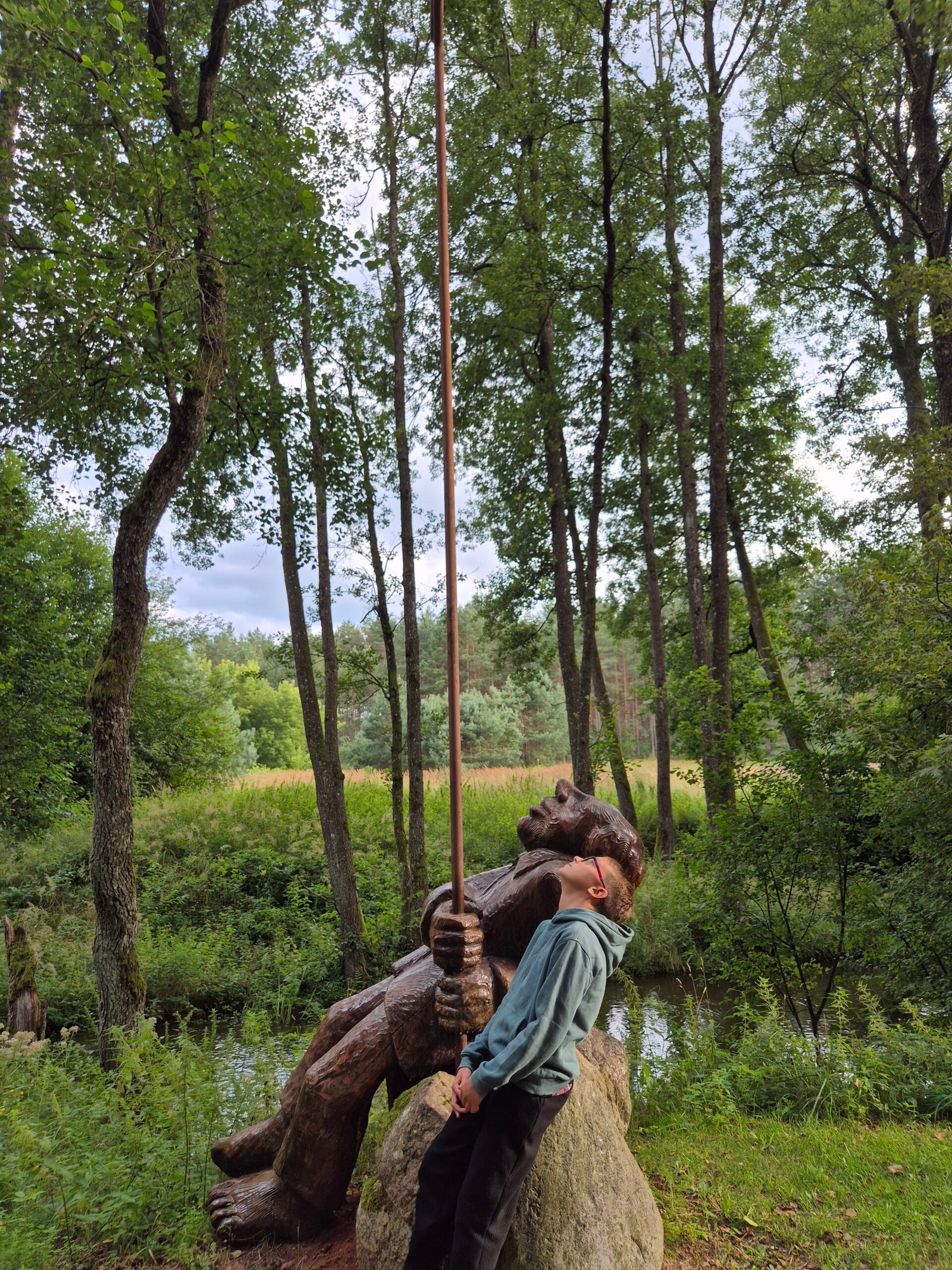 A. Česnulis sculpture and recreation park