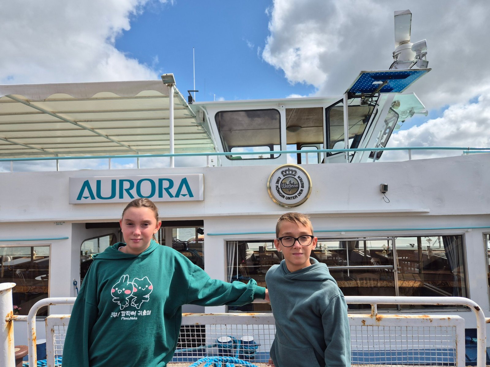 Klaipėda to Juodkrantė aboard Aurora