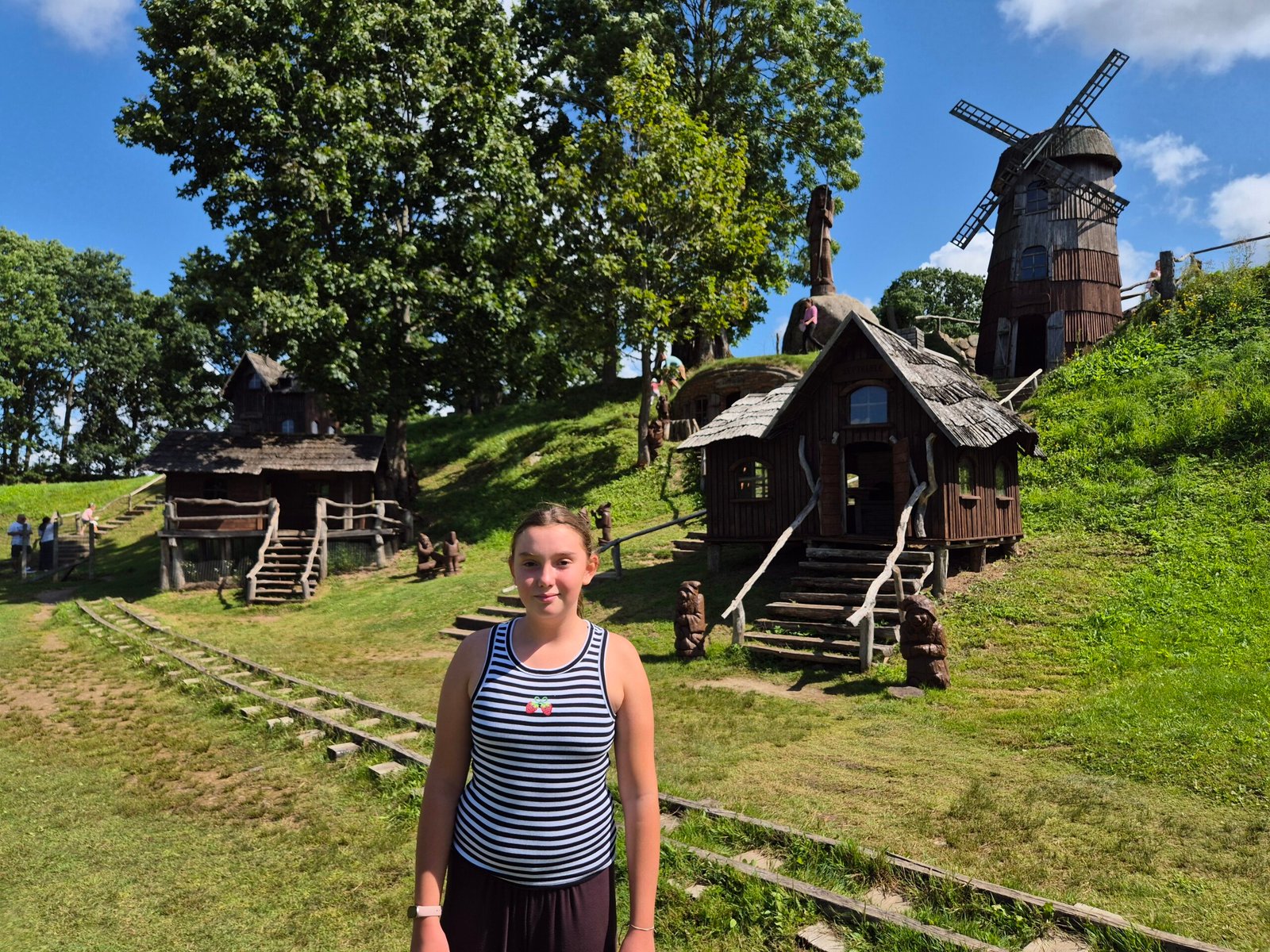 Gnome Village at Vienkiemis Homestead