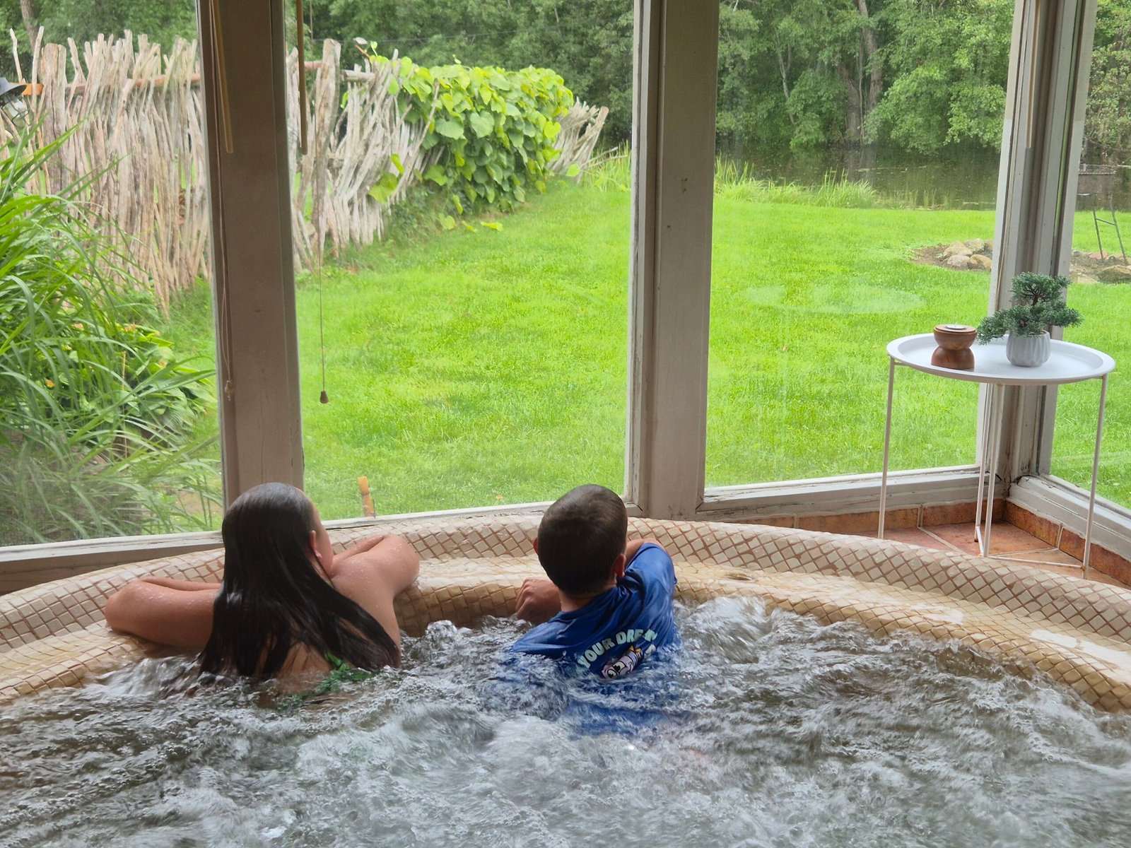 Vienkiemis has several different sauna areas