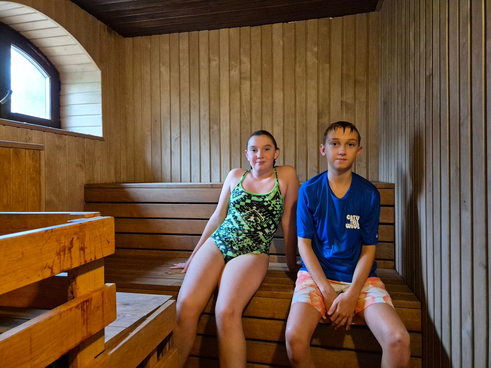 Vienkiemis has several different sauna areas