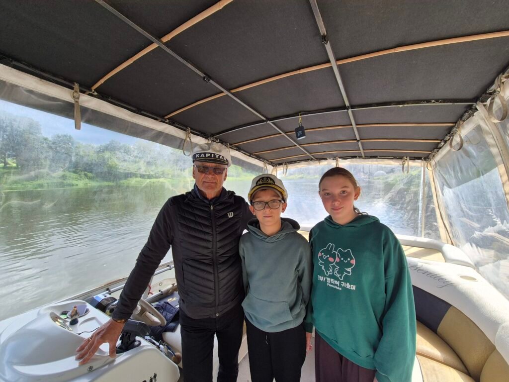 Catamaran tour on the Nemunas
