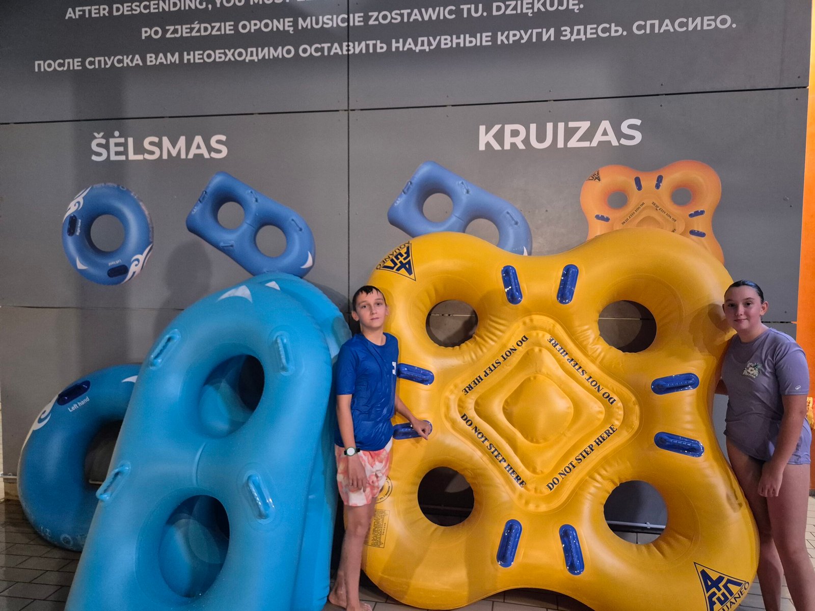 Druskininkai Water Park: we tried two new water slides