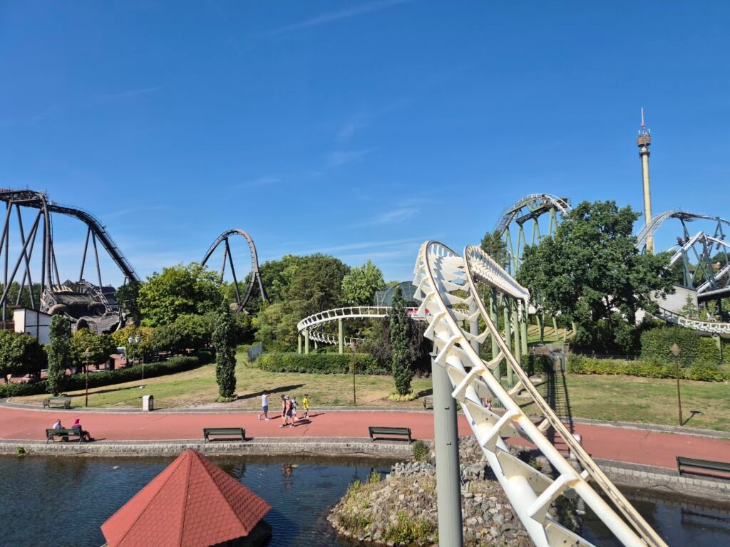 Heide Park with the family