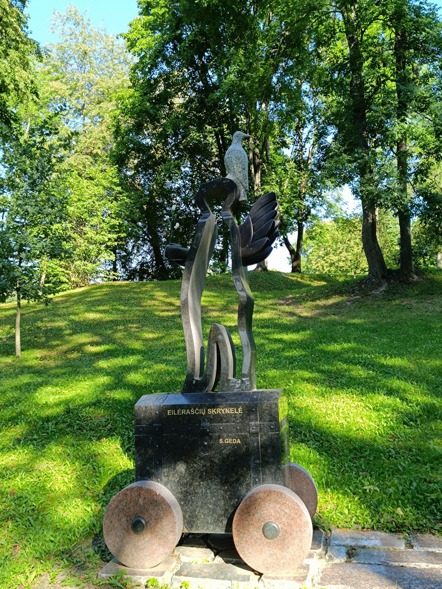 Man-Bird in Lazdijai district