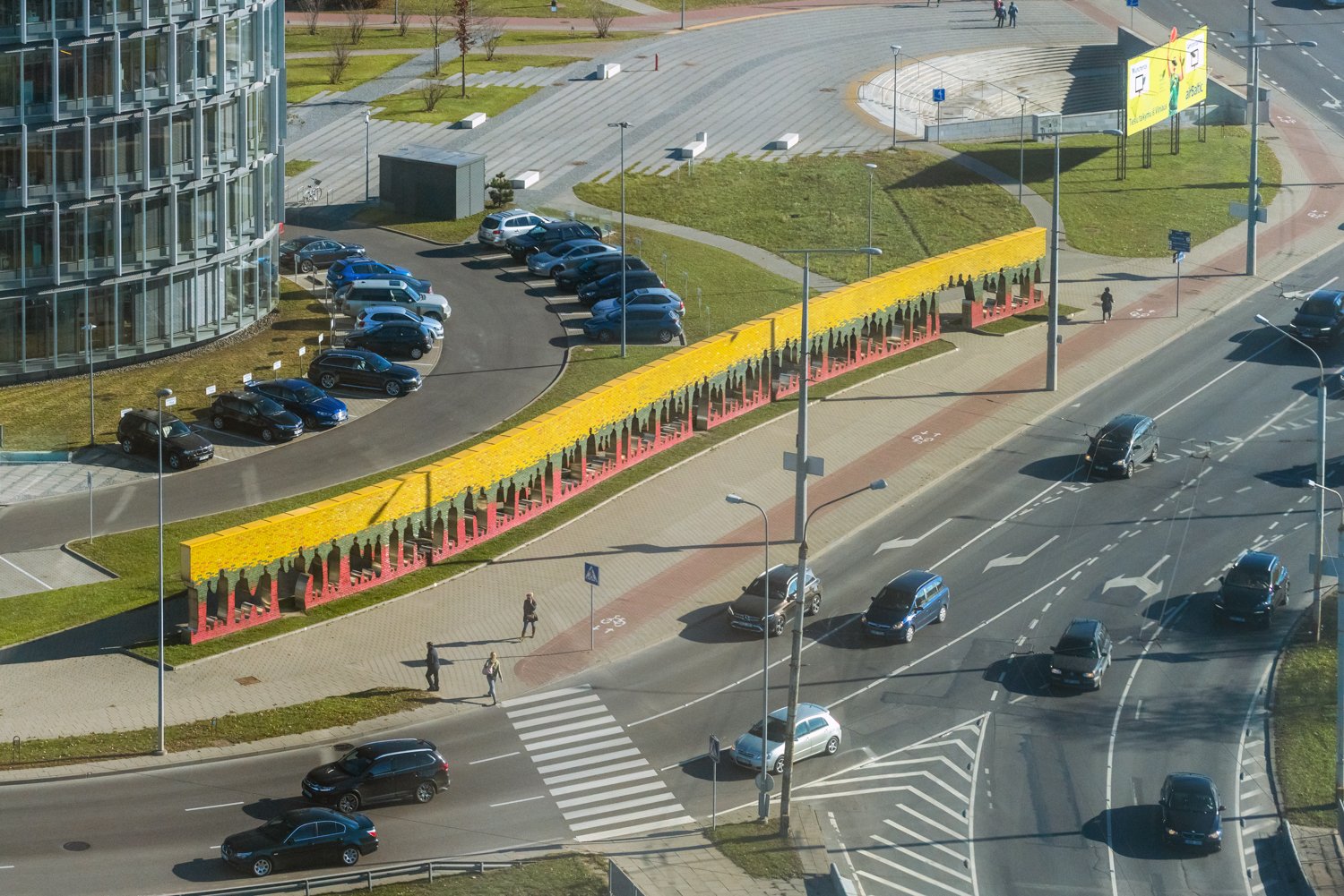Freedom way in Vilnius (photo from the official www.laisveskelias.lt website)