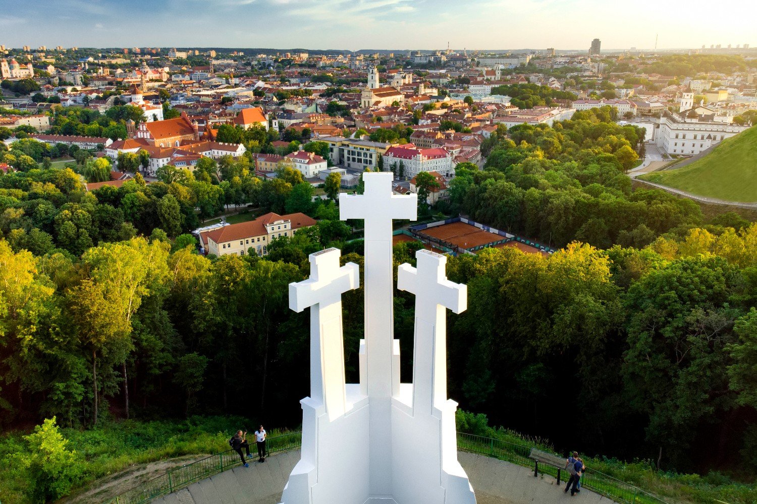 Three Crosses Monument in Vilnius (photo: GO Vilnius)