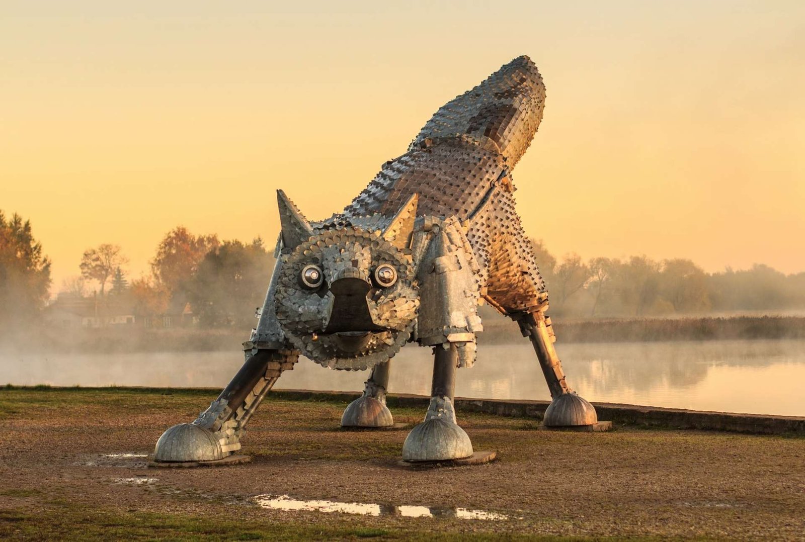 Iron fox in Šiauliai