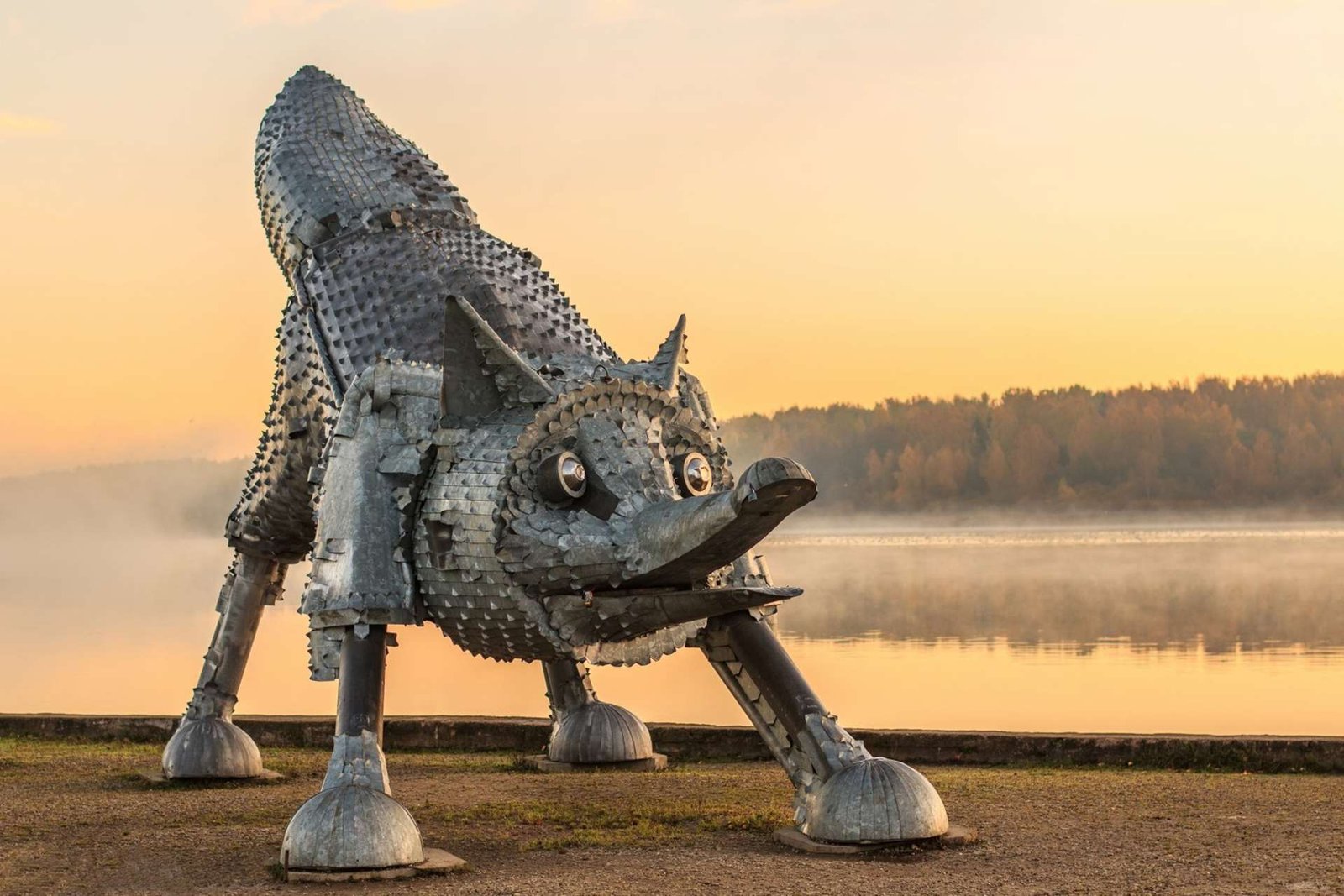 Iron fox in Šiauliai