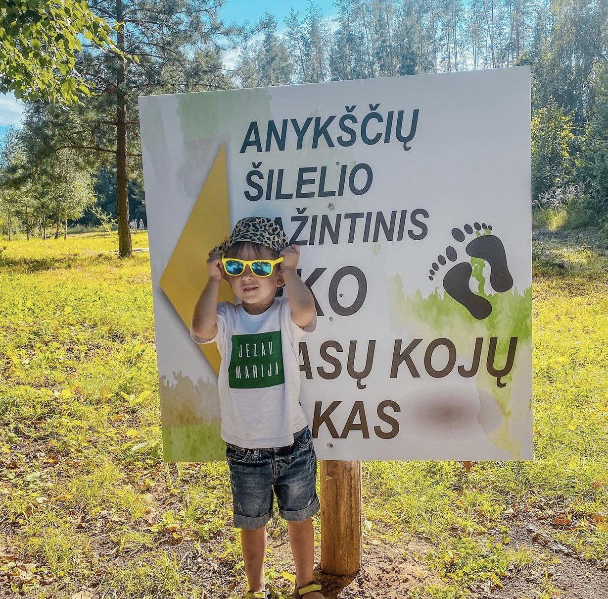 Anykščiai forest eco barefoot trail