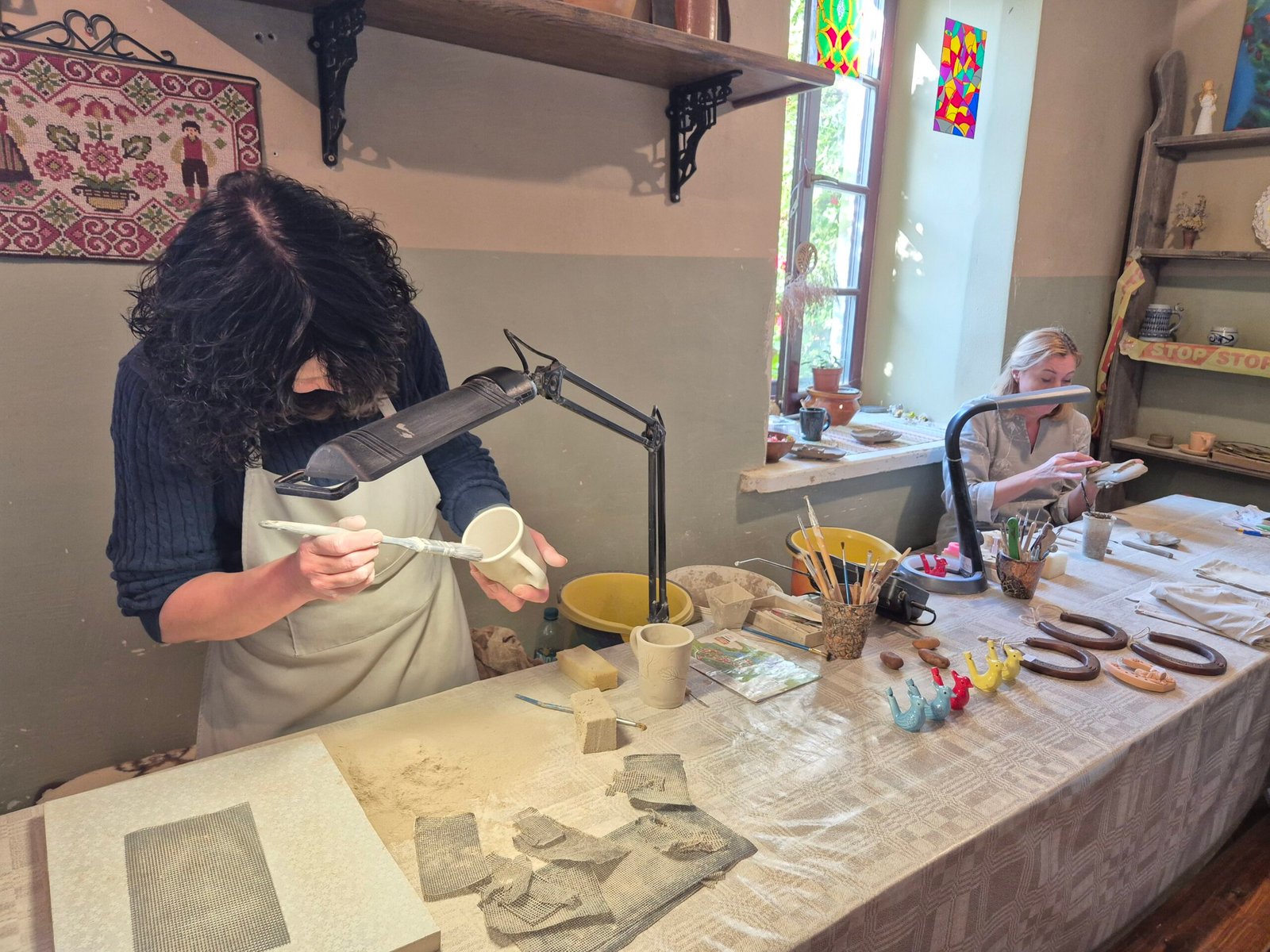 Craftspeople at Pakruojis Manor