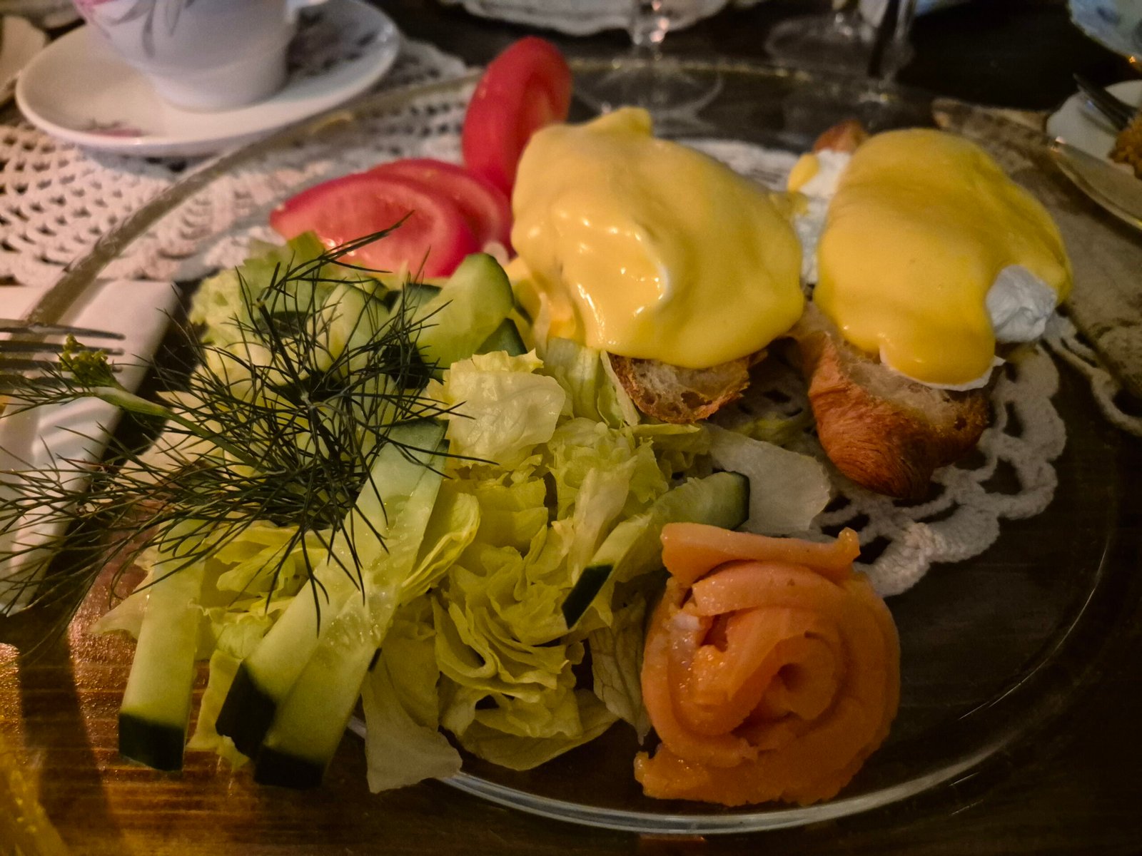 Breakfast at Pakruojis Manor