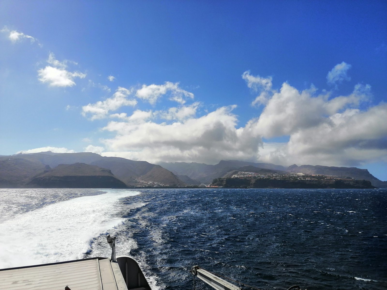 Trip to La Gomera by ferry