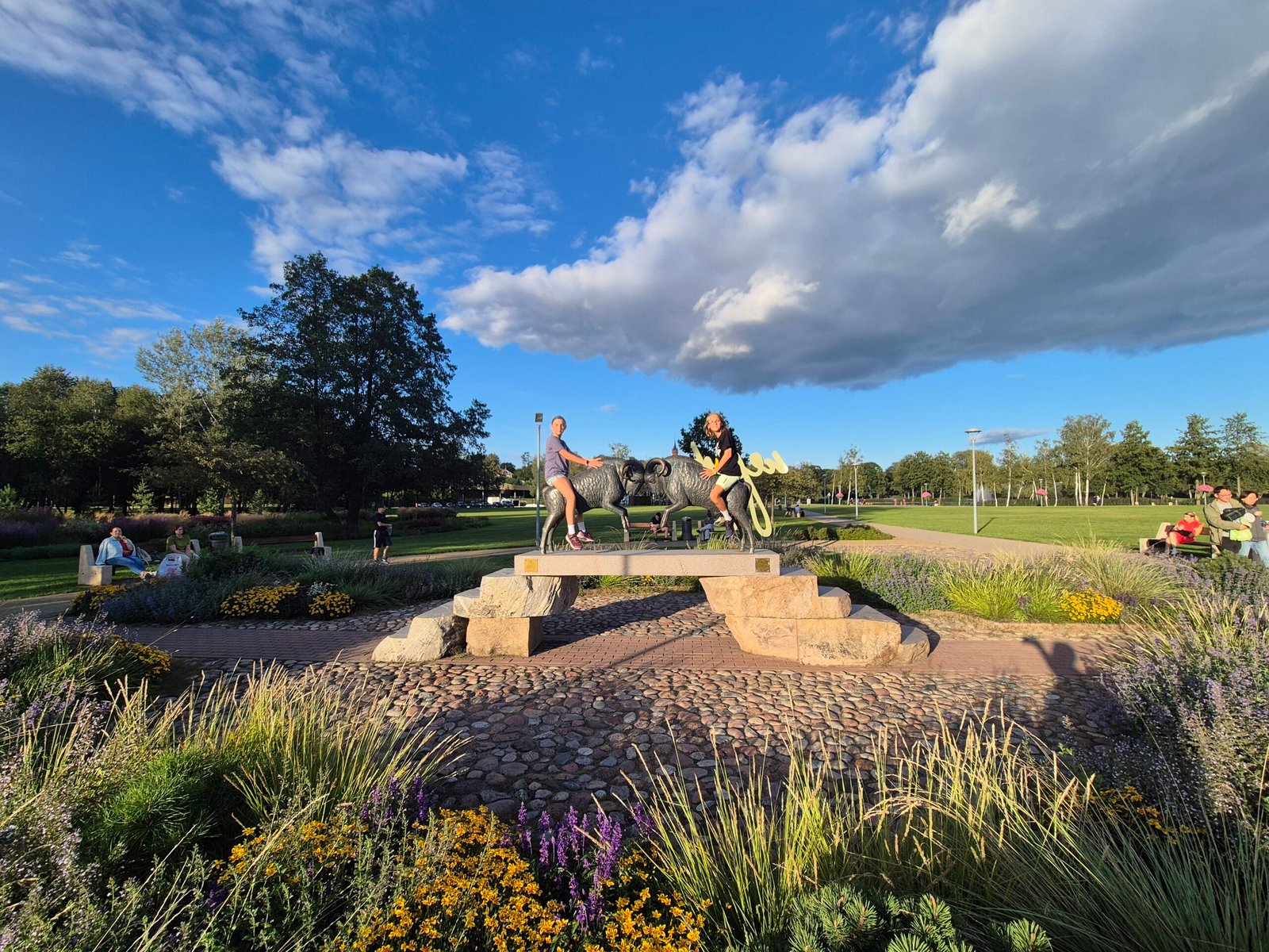 Rams in Druskininkai