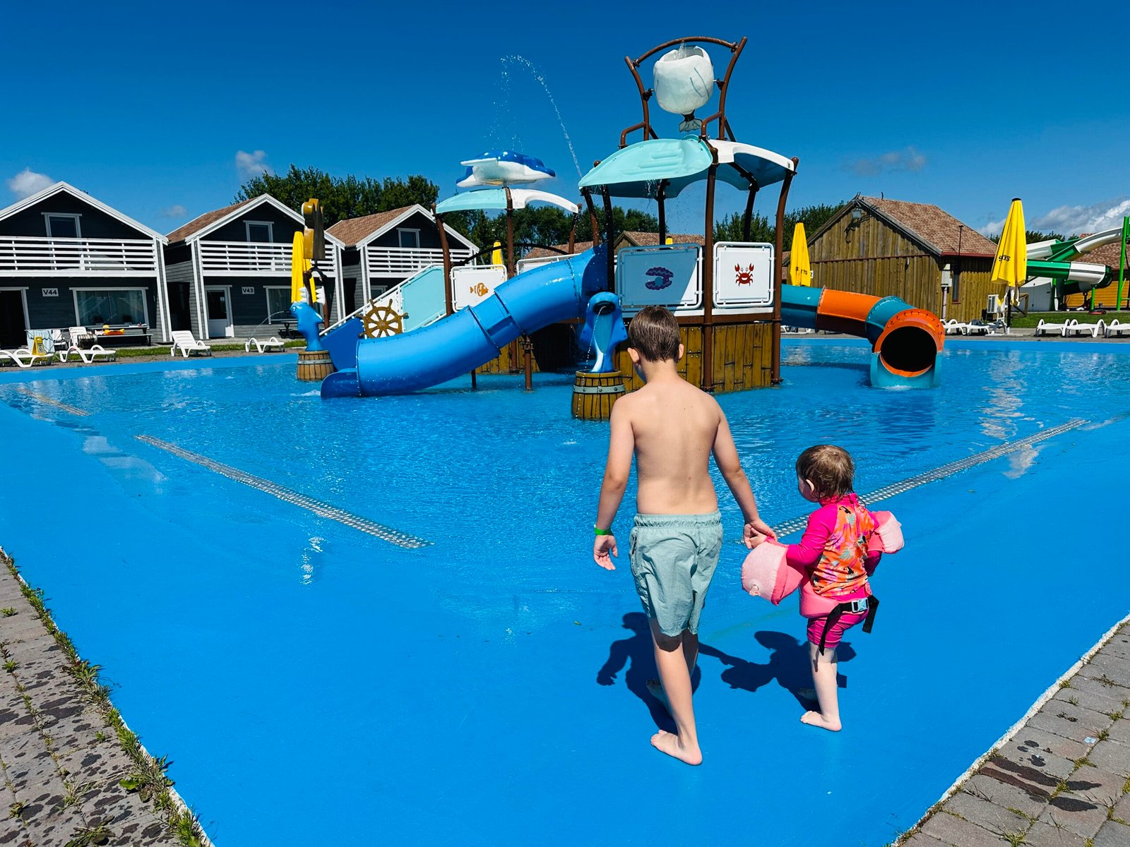 Dreverna Camping's outdoor swimming pools: the only ones of their kind in Lithuania