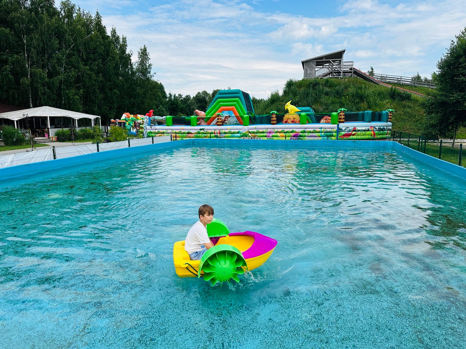 Water activities at Dino Park