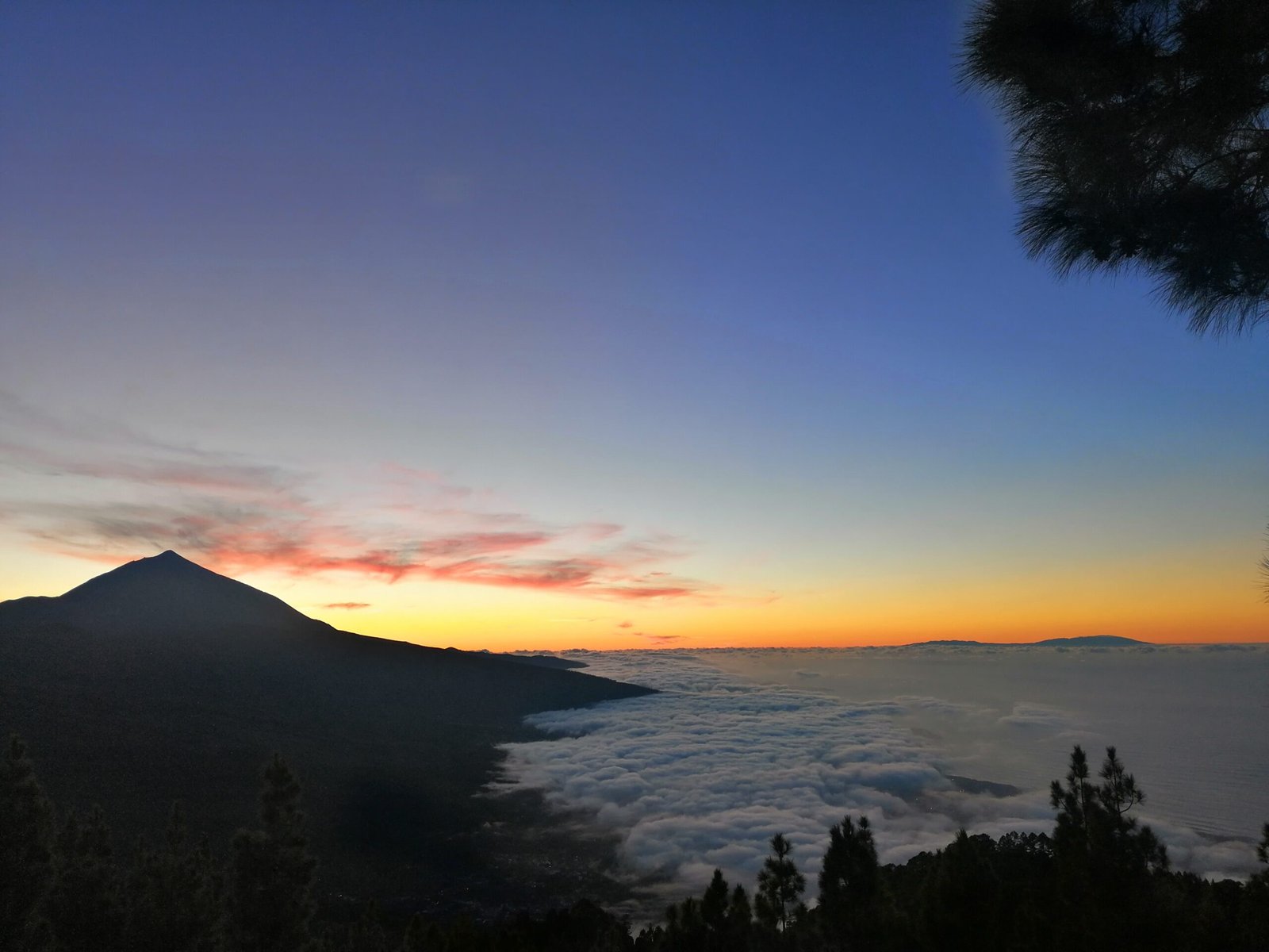 Sunset in Teide