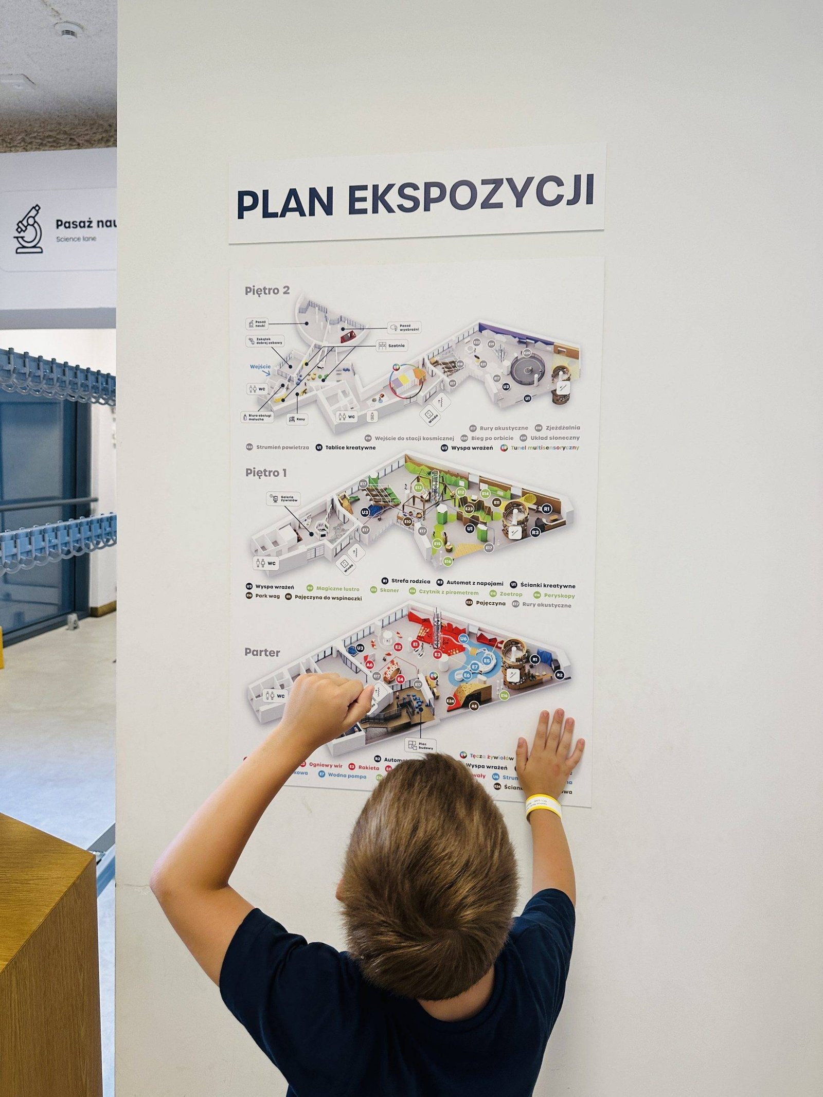 EC1 exhibition for children “Elements street” in Lodz