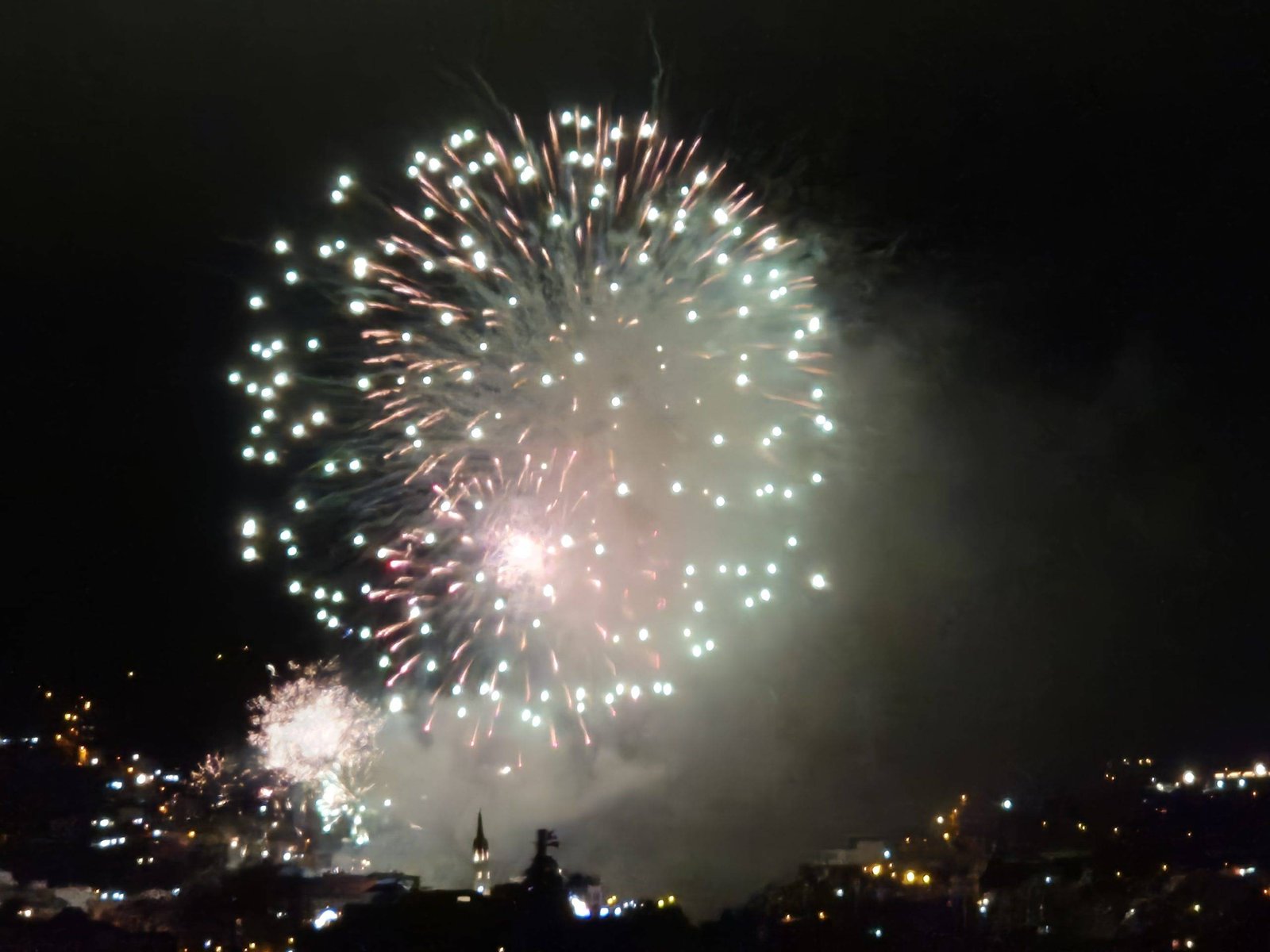 Fireworks festival in Tenerife