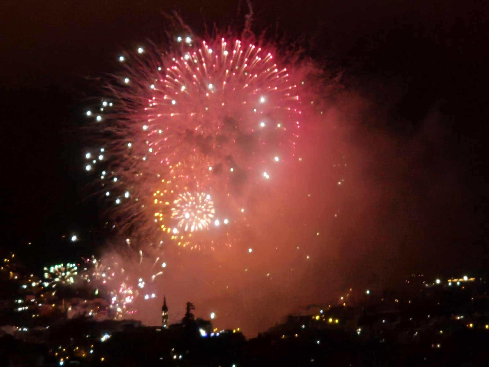 Fireworks in Tenerife