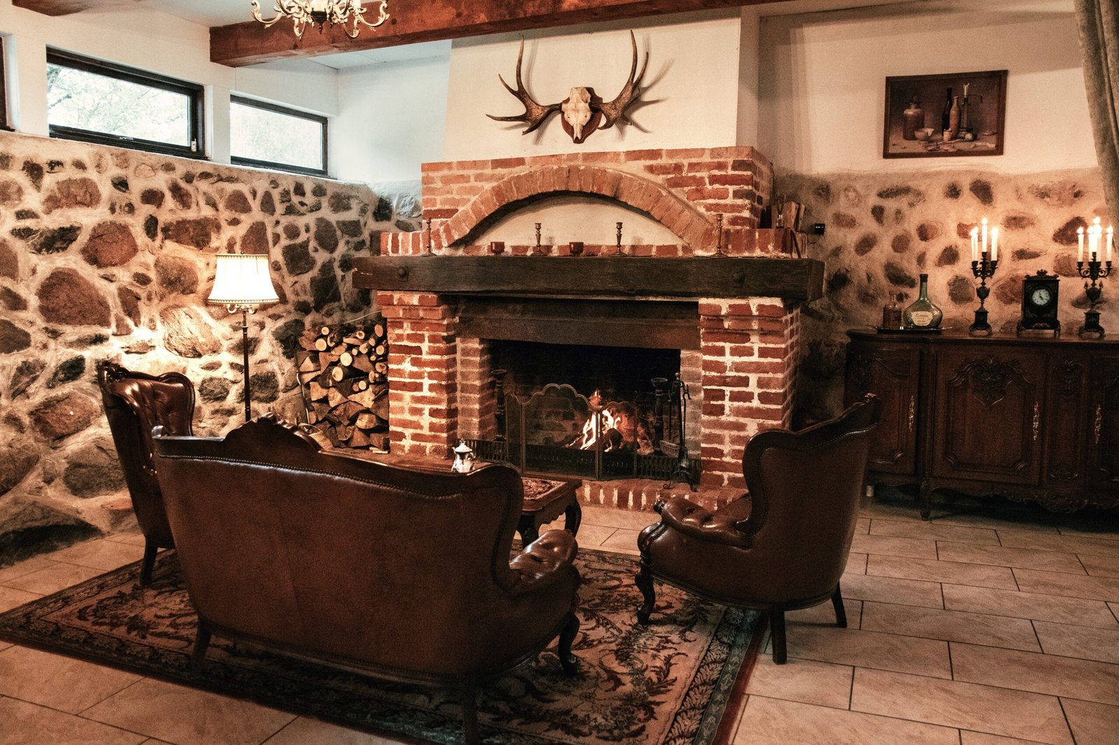 Taujėnai Manor sauna hall