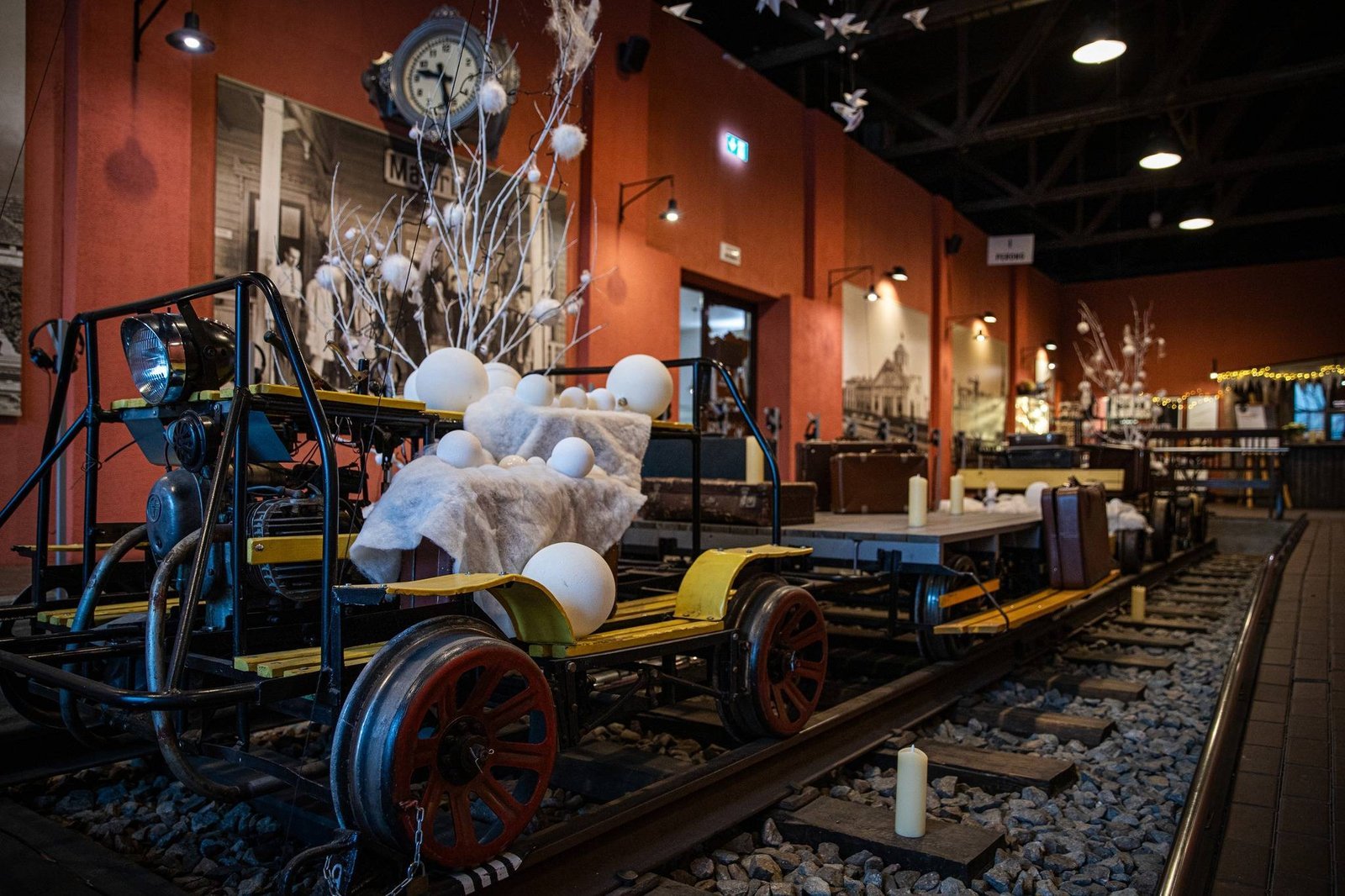 Latvian Railway History Museum in Riga