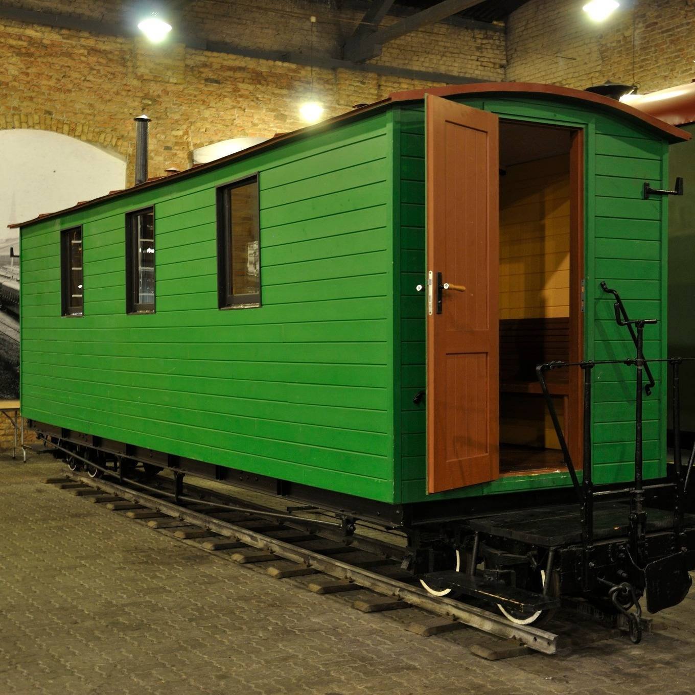 Latvian Railway History Museum in Riga