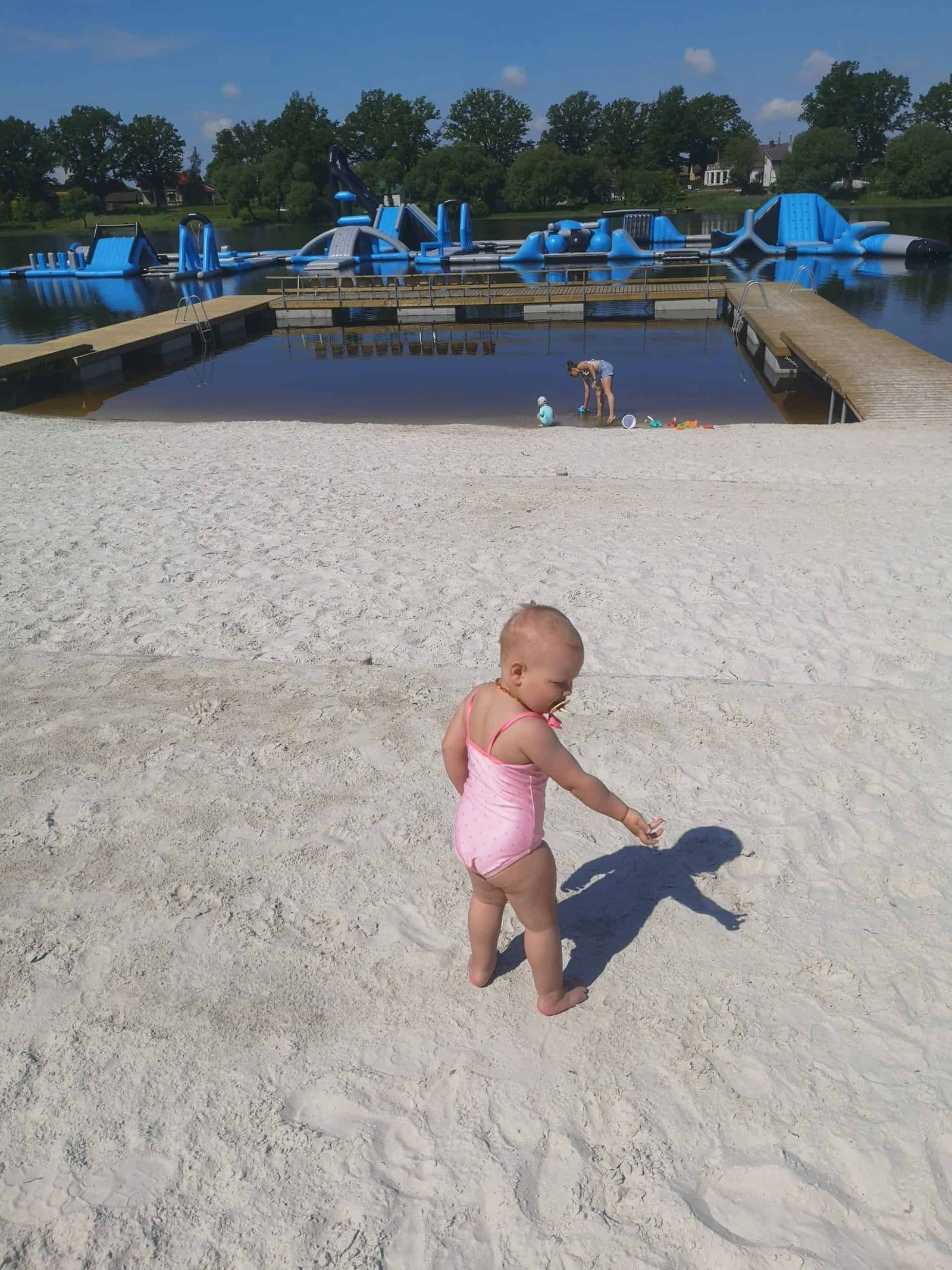 Rokiškis lake beach