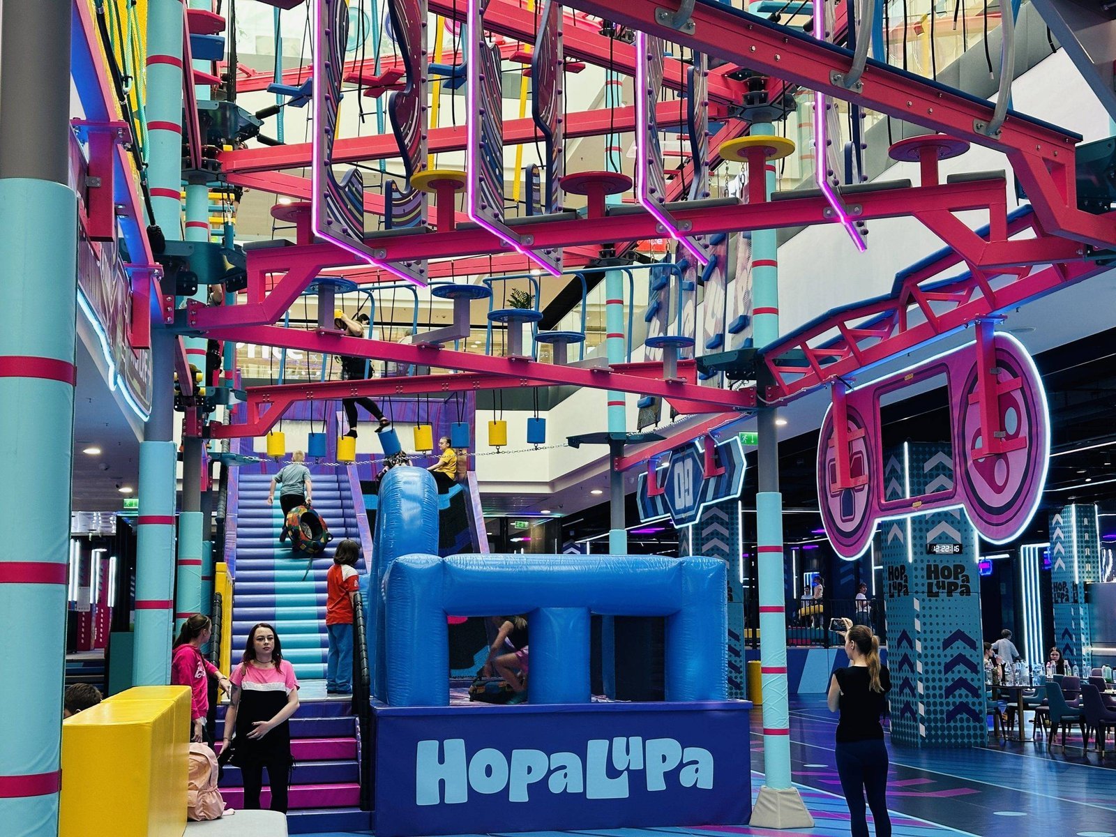 The largest indoor climbing park in Europe