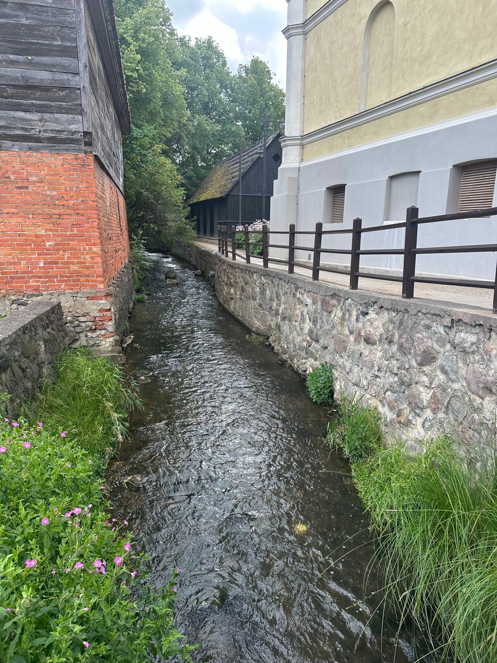 Aleksupīte River in Kuldīga