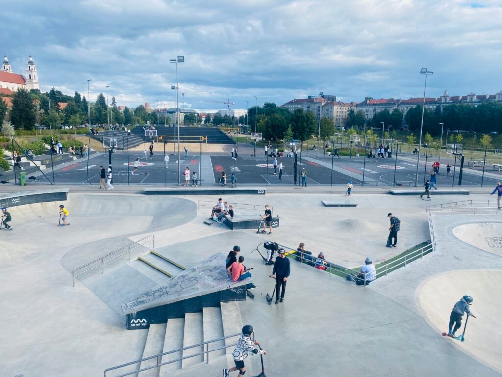 Sports grounds in Vilnius