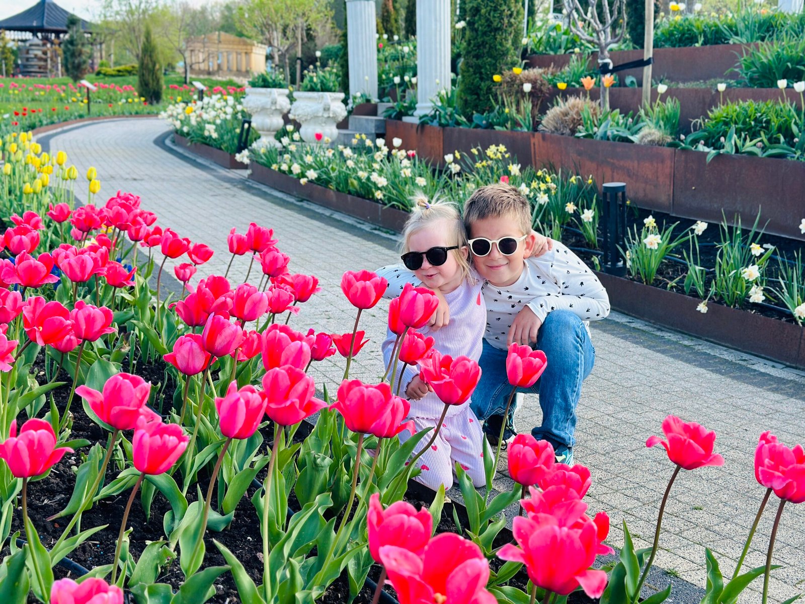 Gardens of Babylon with kids