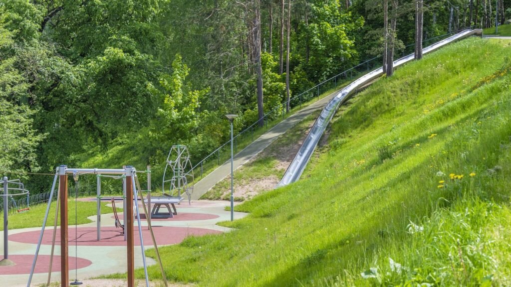 Most interesting slides for children in Lithuania