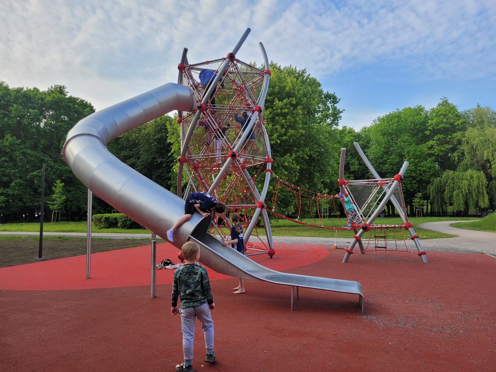 Most interesting slides in Draugystės park