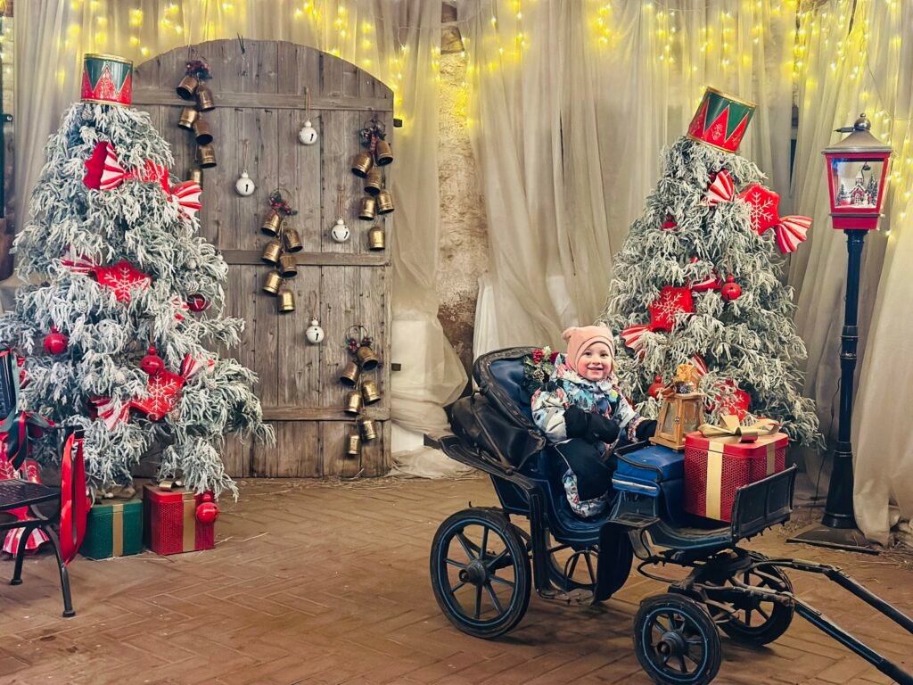 Christmas village in Bistrampolis 2025