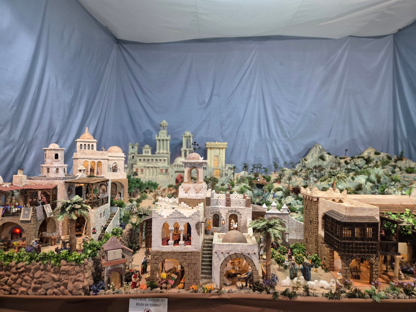 A Nativity scene in the most Christmassy house in Tenerife