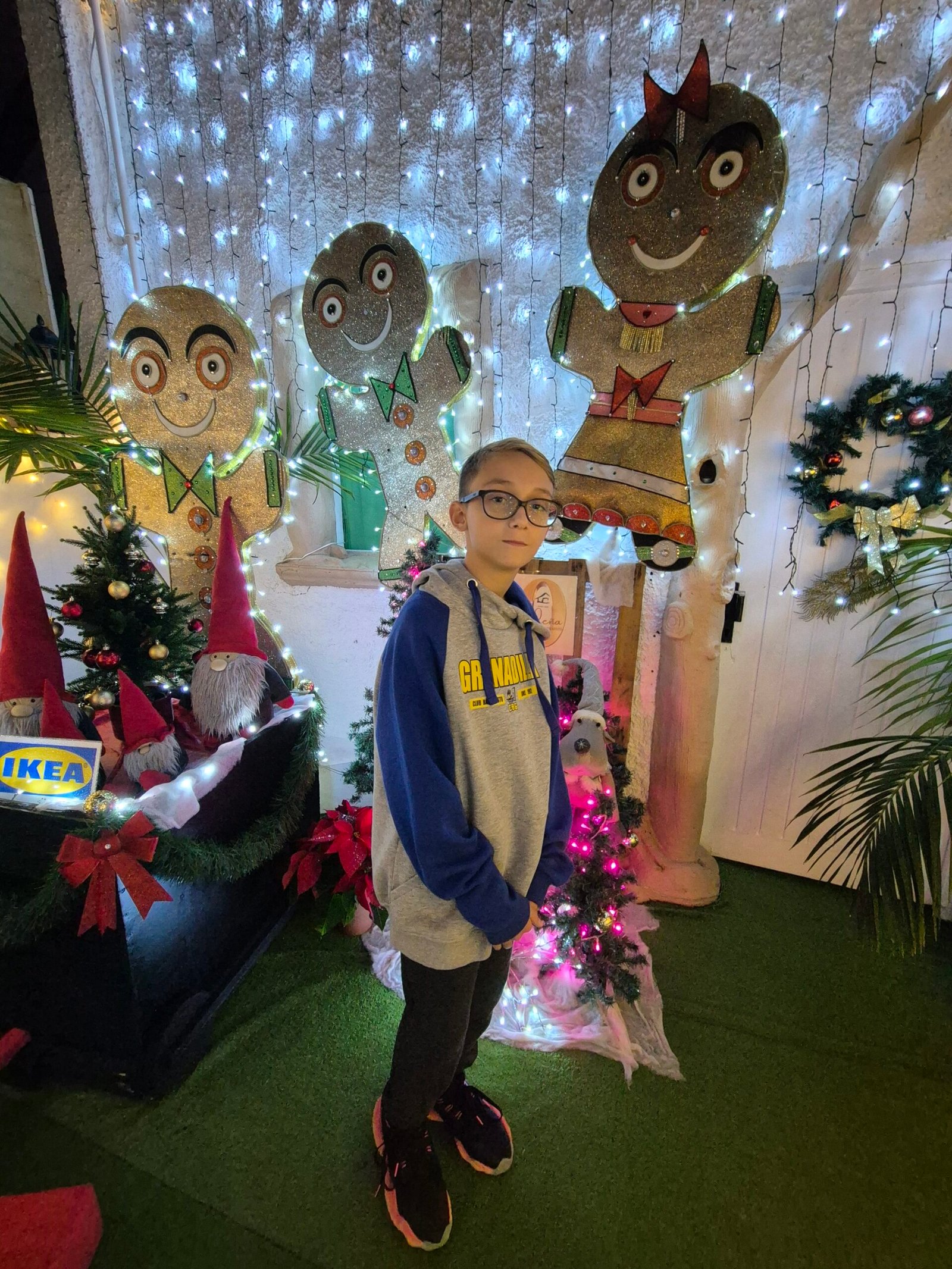The most Christmassy house in the Canary Islands